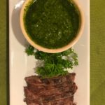 A dish of Chimichurri Sauce