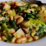 A bowl of Beans and Greens