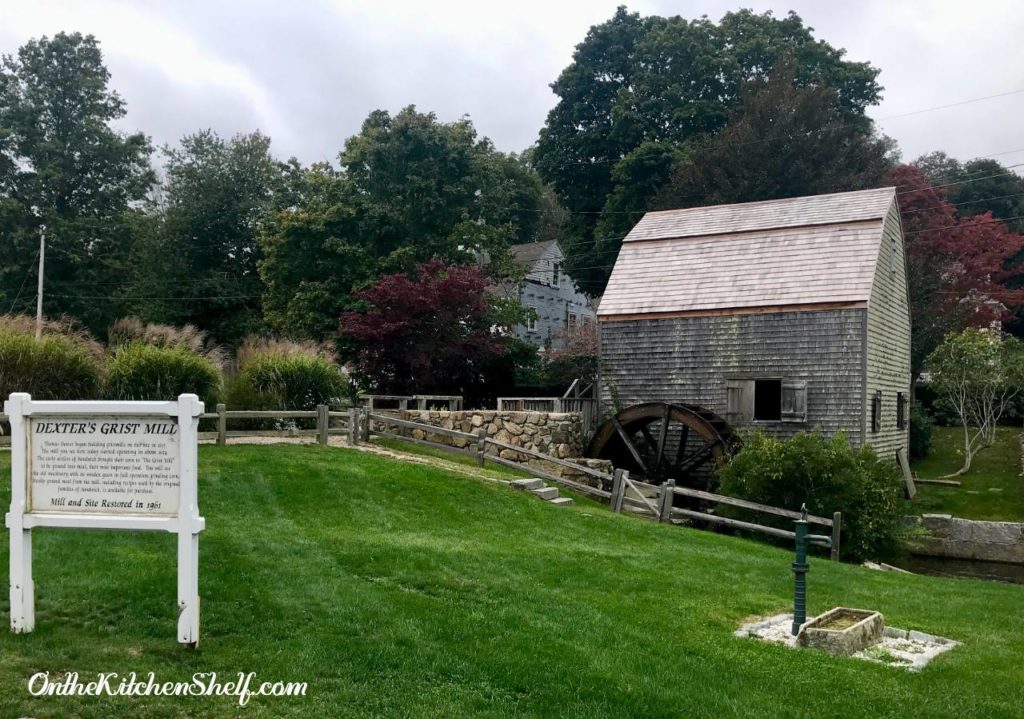 A picture of the Dexter Grist Mill in Sandwich Massachusetts