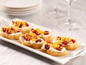 Holiday Cranberry Crostini