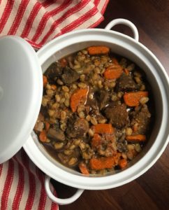 Instant Pot Beef and Barley Stew