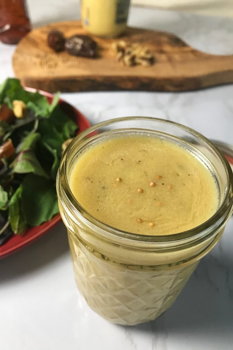 Honey Dijon Salad Dressing a simple homemade version!
