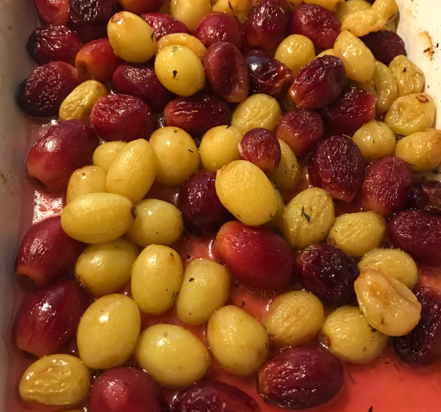 Roasted Grapes