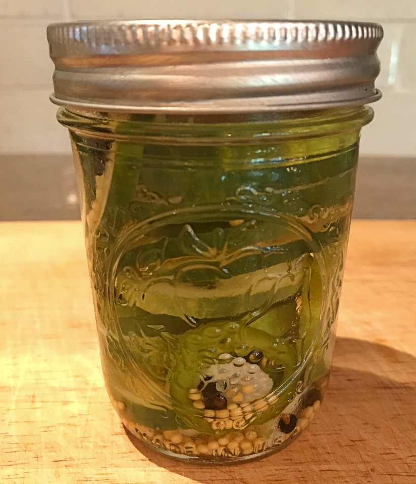 Cucumber and Jalapeno Pickles