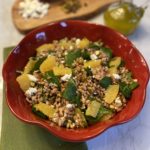 Orange Farro Grain Salad