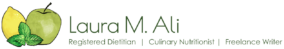 Logo for Laura M. Ali's website