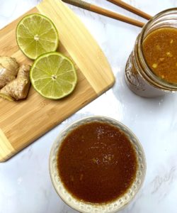 Miso Ginger Sauce in a bowl