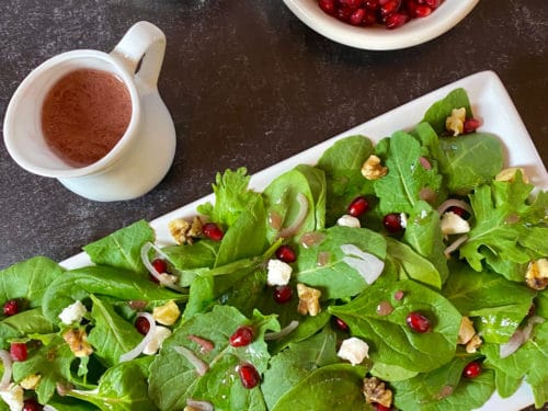 pomegranate salad dressing Pomegranate Molasses Dressing