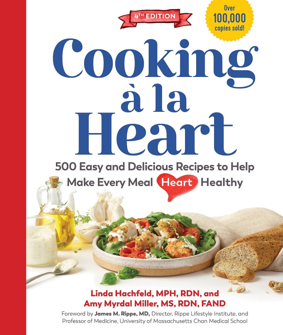 The cover of the cookbook, Cooking a la Heart.