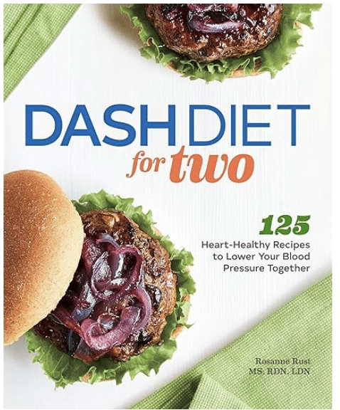 Cover of the cookbook "DASH Diet for Two"