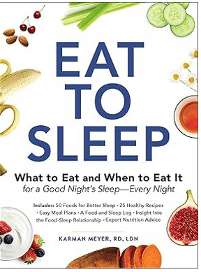 The cover of the book "Eat To Sleep"