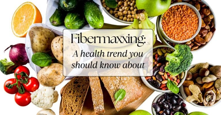 A counter full of high fiber foods