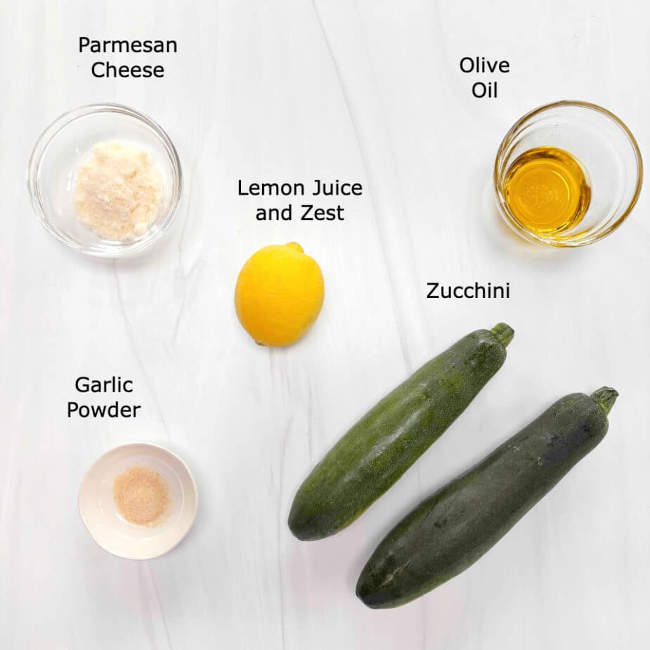 Ingredients Lemon Zucchini
